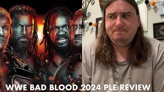 WWE Bad Blood 2024 Review Show [upl. by Amliw]