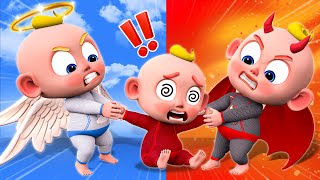 Angel or Demon😈😇 Let Your Heart Lead The Way  Stranger Danger Song  Nursery Rhymes amp Kids Songs [upl. by Anilegna]