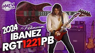 2024 Ibanez Premium RGT1221PB  A Stunning New Finish For An Awesome Guitar [upl. by Necyla609]