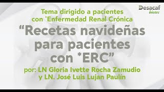 Recetas Navideñas para Pacientes con ERC [upl. by Merrell]