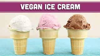 Homemade Vegan Ice Cream No Machine 3Ingredients Mind Over Munch [upl. by Nozicka]