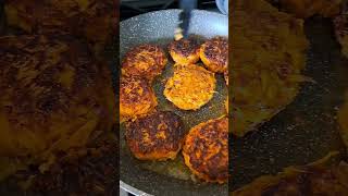 How to make Sweet Potato Raggmunk Swedish Potato Pancake  with CC [upl. by Scevo]