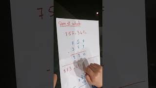 Mathssoustractions posées avec échanges  exercices [upl. by Ereynihc]