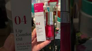 CLARINS Lip Comfort OiL 💄🫦clarinsmakeup lipcare clarinsskincare beautifullips [upl. by Phyllida]