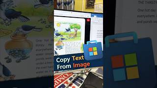 OMG😱 Copy Text from IMAGE 💥💯Microsoft PowerToys ⏰Time Saving Trick shorts ytshorts computertricks [upl. by Emyam]