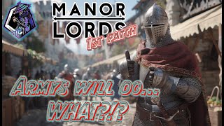 MANOR LORDS first big patch what you need to know [upl. by Dru]