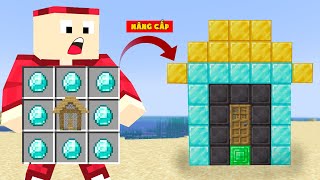 Minecraft Nhưng Nâng Cấp Siêu Cấu Trúc [upl. by Aimal806]