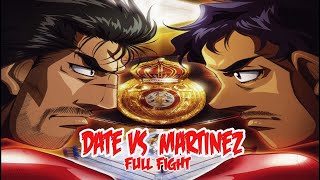 Ricardo Martinez vs Eiji Date  Full Fight tagalog dub Championship anime ippo tagaloganime [upl. by Xet270]