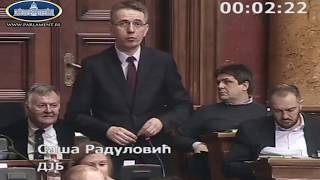 Sasa Radulovic o SALETU MUTAVOM  POLICIJI i TUZILASTVU [upl. by Sjoberg]