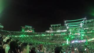 Triple H entrance WrestleMania 33 [upl. by Adnohsirk188]