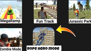 INDIAN BIKE DRIVING 3D NEW UPDATE  ROPE HERO MODE [upl. by Llig]