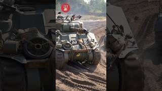 The Firefly Tank Hunter 💥🔥🪖 ww2 tank military history short engine roar war army wwii [upl. by Maribelle]