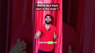 How to do a fresh start in the study  spokenenglishenglish youtube youtubeviral youtubeshorts [upl. by Dimond]