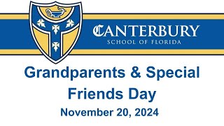 Canterbury School of Florida Grandparents and Special Friends Day Middle School [upl. by Macdonell276]