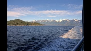 Horseshoe Bay to Sechelt Ferry amp Road Trip [upl. by Nancee256]