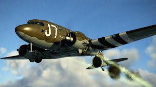 Realistic Plane Crashes Fails amp Collisions 352  IL2 Sturmovik  Flight Simulator Crashes [upl. by Hamo]