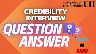 Hertfordshire CREDIBILITY INTERVIEW questionS and answerS hertfordshire ukstudents London ukvlog [upl. by Enyleuqcaj]