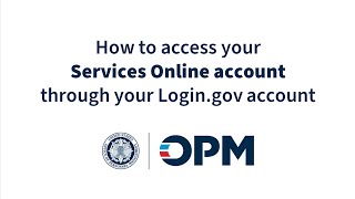 Navigating Federal Retirement How to Access Your Services Online Account Through Logingov [upl. by Aslin]