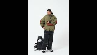 Snowshred Mountain Freerider Unisex Freestyle Snowboard Jacket amp Baggy Snowboard Pants [upl. by Ecinnej]