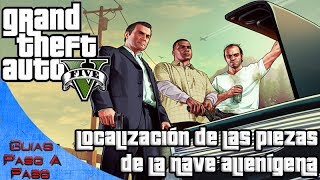 Grand Theft Auto V  Logro  Trofeo Más allá de las estrellas Piezas de la nave alienígena [upl. by Annnora]