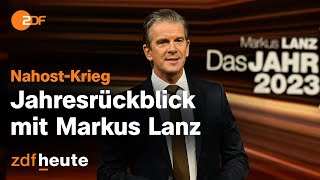 Bewegende Begegnung nach HamasMassaker  Markus Lanz  Das Jahr 2023 [upl. by Stig]