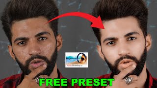 Skin retouching Preset Photoshop 70  Photoshop 70 Photo Editing [upl. by Koblas408]