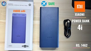 Xiaomi Power Bank 4i 20000 mAh 33W Super Fast Charging Review [upl. by Ratha]