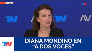 Diana Mondino quotEn en exterior ven nuestra realidad con más detalles que nosotrosquot [upl. by Eidnam291]