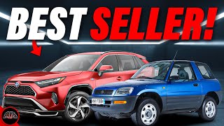 The BestSelling Toyota RAV4 Evolution From 1994 to 2025 [upl. by Ezara]