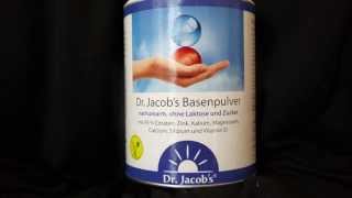 GESUNDHEIT Dr Jacobs Basenpulver [upl. by Gerbold]