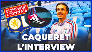 Maxence Caqueret  «Benzema est LEXEMPLE à SUIVRE»  INTERVIEW [upl. by Mok]