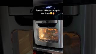 Healthy Paneer tikka n chaap in Air fryer 🔥food videos airfryer paneertikka food [upl. by Ilah804]