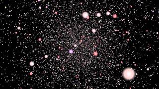 Moving star field  720p colour [upl. by Giana]