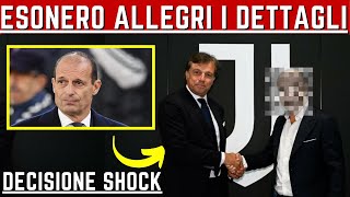 ESONERO ALLEGRI I DETTAGLI SU COSA E SUCCESSO STANOTTE [upl. by Ggerk111]