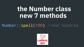 Laravel  All about the New Number utility  freepalestine [upl. by Akinam]