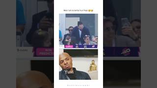 Yuvraj Sing Funny Incident caught on camera short viral meme funny [upl. by Oiramad3]