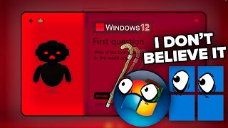 Windows 12 Kill Screen But Windows 11 amp Windows Vista Want To See That [upl. by Noyad]