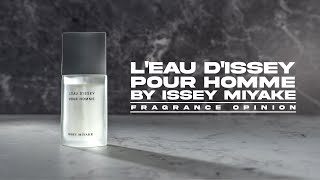 LEAU DISSEY POUR HOMME BY ISSEY MIYAKE  FRAGRANCE OPINION VIDEO [upl. by Leddy]