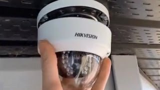 HIKVISION Dome PoE IP Security Camera Installation Guide [upl. by Daron]