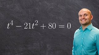 How To Factor a Trinomial to the Fourth Power and Solve [upl. by Kling52]