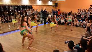 Samba lambada ladies show in Stolarna [upl. by Garibull]