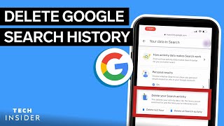 How To Delete Google Search History [upl. by Camroc154]