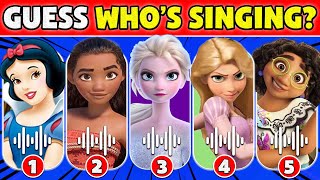 🎤 Guess WHOS SINGING By The 180 CLASSIC DISNEY SONGS 👑 Disney Princess Songs Quiz  NT Quiz [upl. by Acinemod]