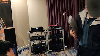 Toronto Audio Fest 2019 Brinkmann Taurus Harbeth 302 Aesthetix Mimas HRS [upl. by Auop]