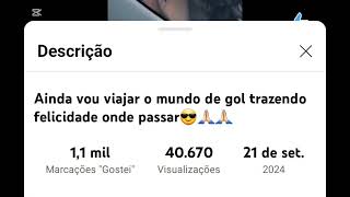 Nunca desistindo do meus sonhos só trazendo felicidade para as pessoa hoje somos 40k de visualizaçao [upl. by Zsa455]