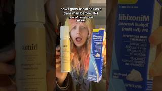 how i grow facial hair 3 antizoo transgender lgbt ftm therian scene trans [upl. by Essex]