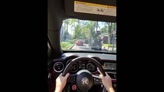 Alfa Romeo Stelvio Quadrifoglio POV Polanco México City [upl. by Dasha]