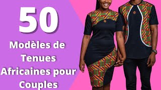 Tenues Africaines pour Couple 50 Modèles de Tenue Pagne Vêtements Mode Africain diybyaimeti [upl. by Roda128]