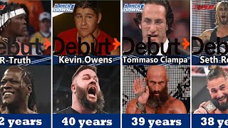 All135 WWE Wrestlers Age In 2024 [upl. by Gomar]