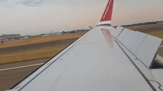 Landing Boeing 737800 Norwegian  Roissy  Charles de Gaulle CDG [upl. by Koppel]